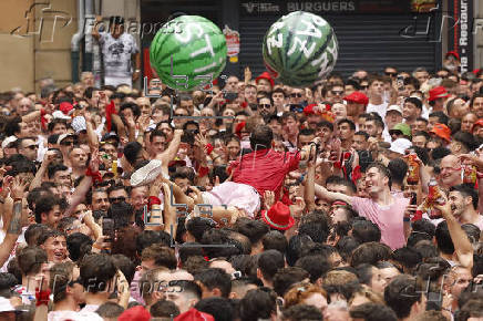 Todo listo para el comienzo de los Sanfermines