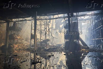 One killed in Russian strike on civilian enterprise on the outskirts of Kharkiv