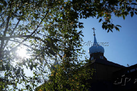 Russian Orthodox church is seen in Anchorage