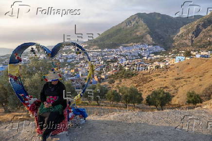 Tourists vist Morocco's Chefchaouen