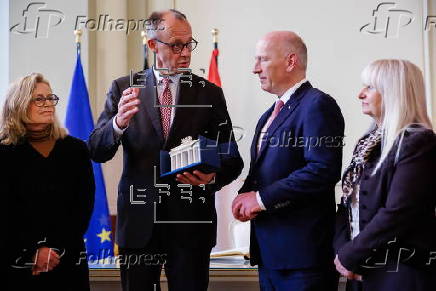 German Chancellor Merz meets Governing Mayor of Berlin Kai Wegner