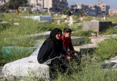 First day of Eid al-Fitr in Jabalia