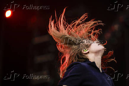 A cantora Girl in Red se apresenta no Lollapalooza