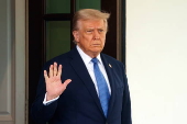 Norway's Prime Minister Jonas Gahr Store meets US President Trump at White House