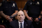 Weinstein appears at Manhattan Criminal Court for his rape and sexual assault retrial in New York