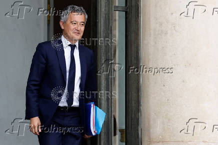 Weekly cabinet meeting at the Elysee Palace in Paris