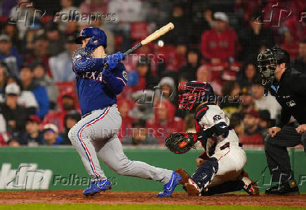 MLB: Texas Rangers at Boston Red Sox