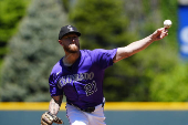 MLB: Detroit Tigers at Colorado Rockies