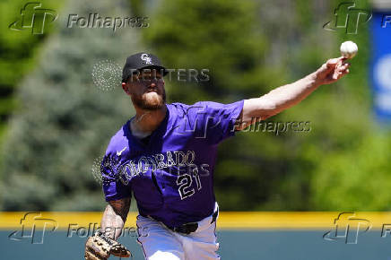 MLB: Detroit Tigers at Colorado Rockies