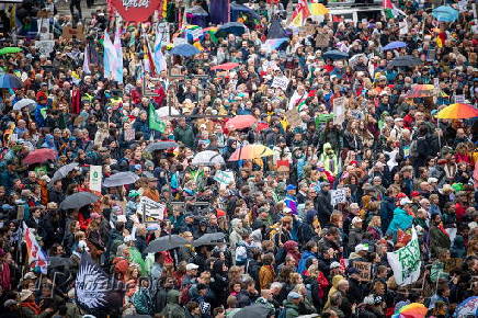 LGBTQ community demonstrates against hatred in Amsterdam