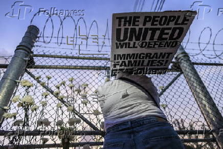'Vigil for the Voiceless' at immigration detention facility