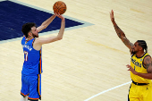 NBA: Finals-Oklahoma City Thunder at Indiana Pacers