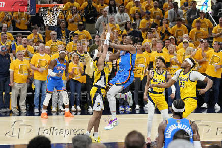 NBA: Finals-Oklahoma City Thunder at Indiana Pacers