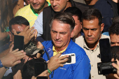 Ato em São paulo convocado por Jair Bolsonaro