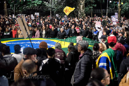 Ato pela taxação dos super ricos en SP