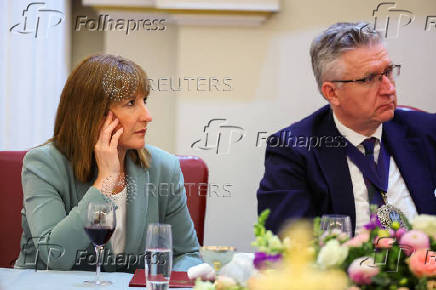 Annual Mansion House dinner in London