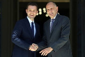 North Macedonia's Foreign Minister Mucunski visits Athens