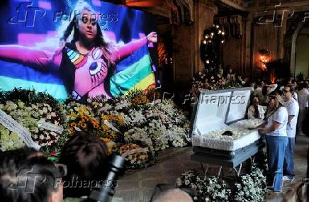 Familiares, amigos e fãs, se despedem da cantora Preta Gil