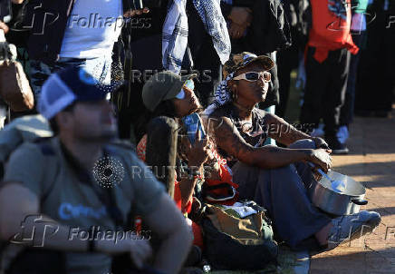 Activists protest in Cape Town over Gaza hunger crisis