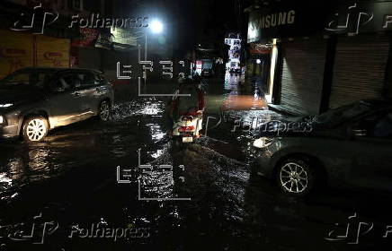 Rain in Srinagar