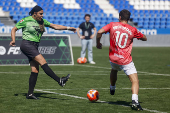 Partido benéfico entre exjugadores de LaLiga y artistas iberoamericanos