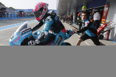 Primeros entrenamientos de Moto3 en el Circuito de Jerez