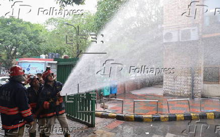 India Nationwide civil defence drill in New Delhi