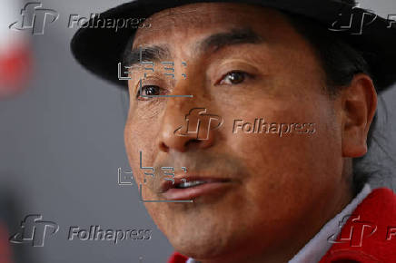 El excandidato presidencial indígena Iza prevé 