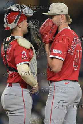 MLB: Los Angeles Angels at Los Angeles Dodgers