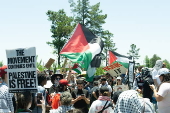 Rally in Louisiana demands release of detained pro-Palestinian Columbia student