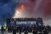 Champions League - Paris St Germain Victory Parade
