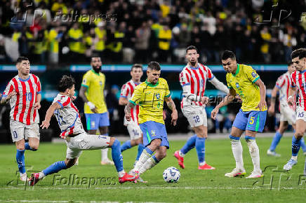 ELIMINATORIAS COPA DO MUNDO 2026, SELECAO BRASILEIRA X PARAGUAI