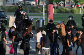 Protests against federal immigration sweeps continue, in Los Angeles