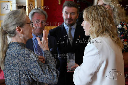 Britain's King Charles attends the King's Foundation Awards ceremony, in London