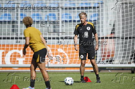 Netherlands women’s national soccer team training in Zeist