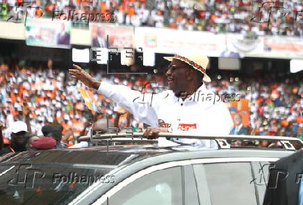 Ivorian presidential party congress in Abidjan