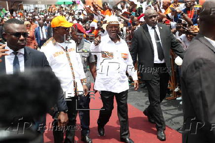 Ivorian presidential party congress in Abidjan