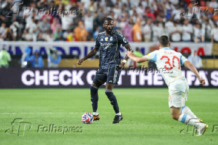 Partida entre Red Bull Salzburg contra o Real Madrid no Mundial de Clubes