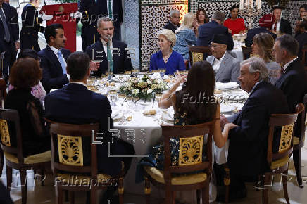 Cena de gala a los líderes mundiales asistentes a la IV Conferencia Internacional sobre Financiación para el Desarrollo