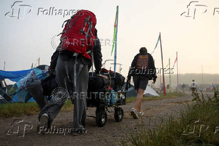 Glastonbury Festival at Worthy Farm in Pilton