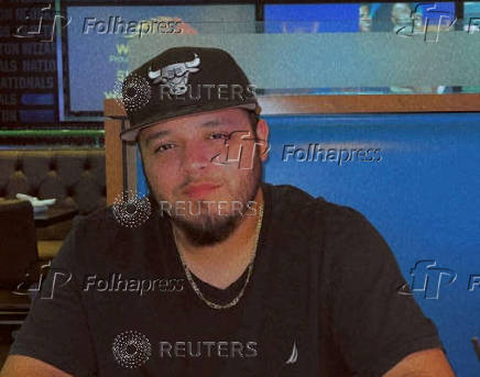 FILE PHOTO: A picture shows Kilmar Abrego Garcia, a Salvadoran migrant who lived in the U.S. legally with a work permit and was erroneously deported to El Salvador
