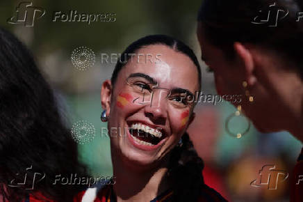 UEFA Women's Euro 2025 - Final - England v Spain - Fans gather in Madrid