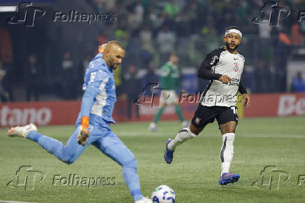Partida entre Palmeiras x Corinthians.