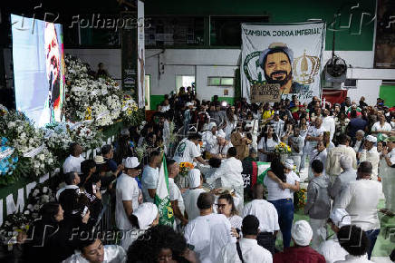 Velório de Arlindo Cruz no formato gurufim