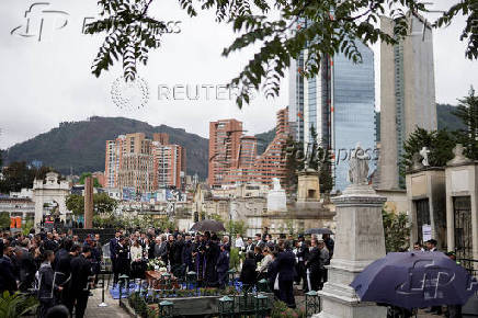 Funeral of Colombian Senator Miguel Uribe Turbay, in Bogota