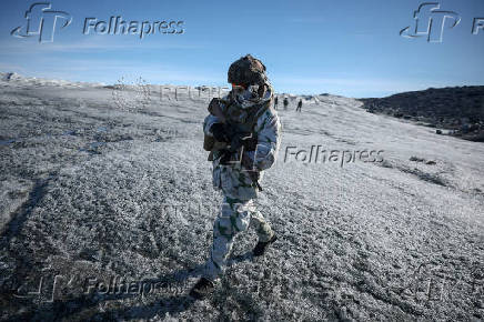 Military drills in Greenland