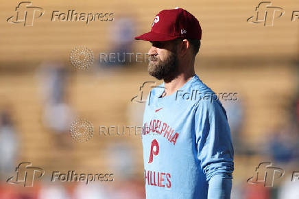MLB: Playoffs-Philadelphia Phillies at Los Angeles Dodgers