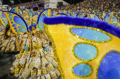 Desfile da escola de samba Império da Casa Verde no Carnaval de SP