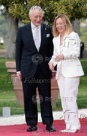Britain's King Charles and Queen Camilla visit Italy