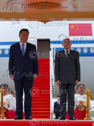 Chinese President Xi Jinping visits Cambodia